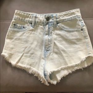 Urban Outfitters High Waisted Jean Shorts NWOT